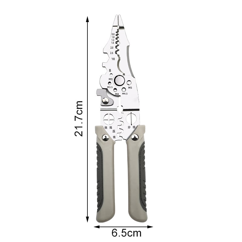 🔥Multifunctional Wire Stripper Crimper Cable Cutter Pliers
