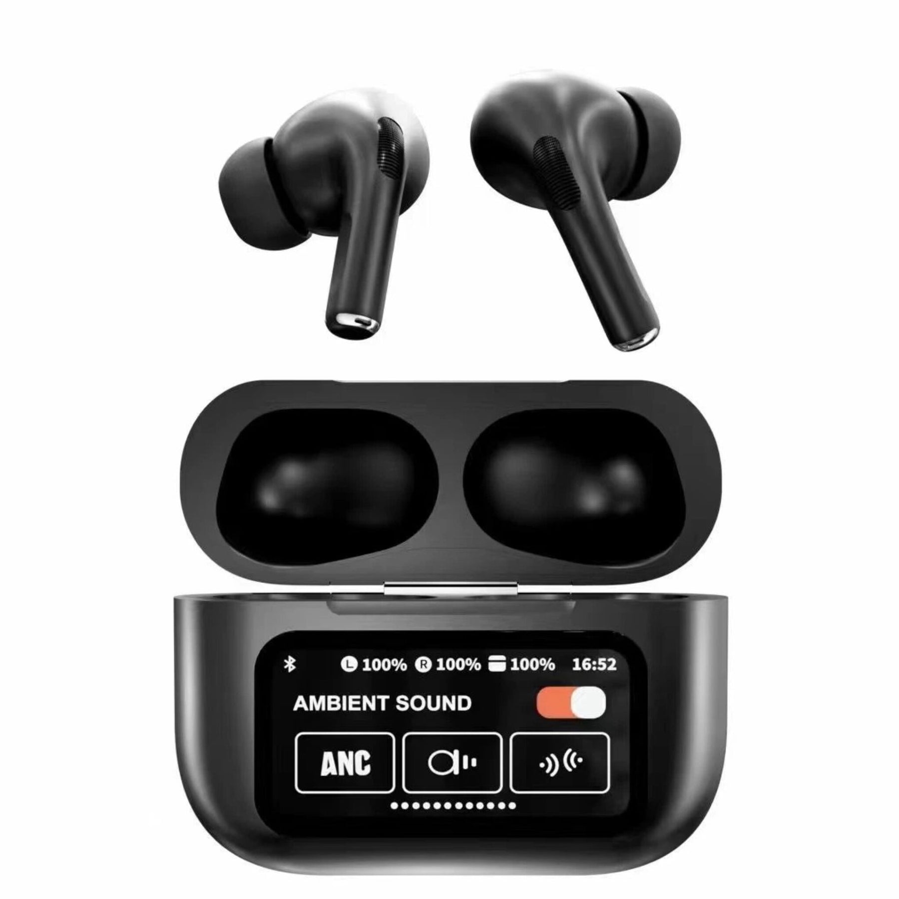 New A9 Pro Apple Airpods ANC/ENC Noise Reduction, Touch Control