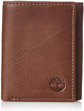 Men's Leather Passcase Security RFID Wallet