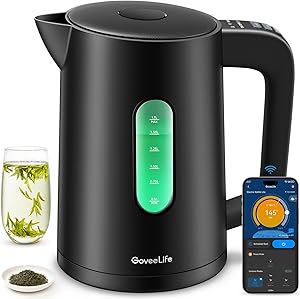 Smart Electric Kettle Temperature Control 1.7L