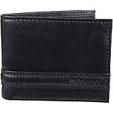 Men's Leather Passcase Security RFID Wallet