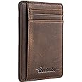 Slim Wallet Front Pocket Minimalist Leather