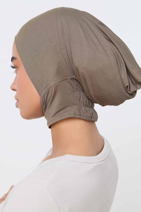 Bamboo Jersey Mini Full Coverage Undercap - Olive