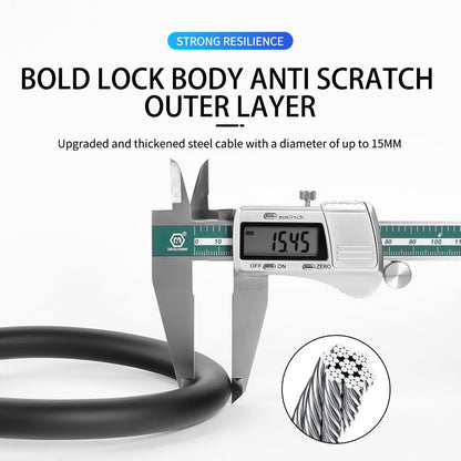 Motorcycle Anti-Theft Wire Lock