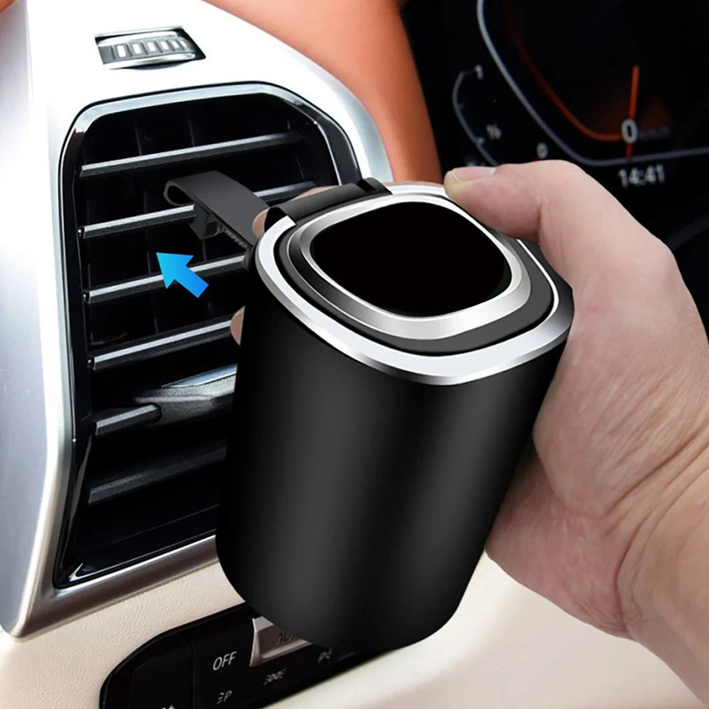 Ashtray with Lid for Cigarette, Stainless Steel Ashtrays for Car