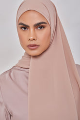 Essential Chiffon Hijab - Sedona Sand