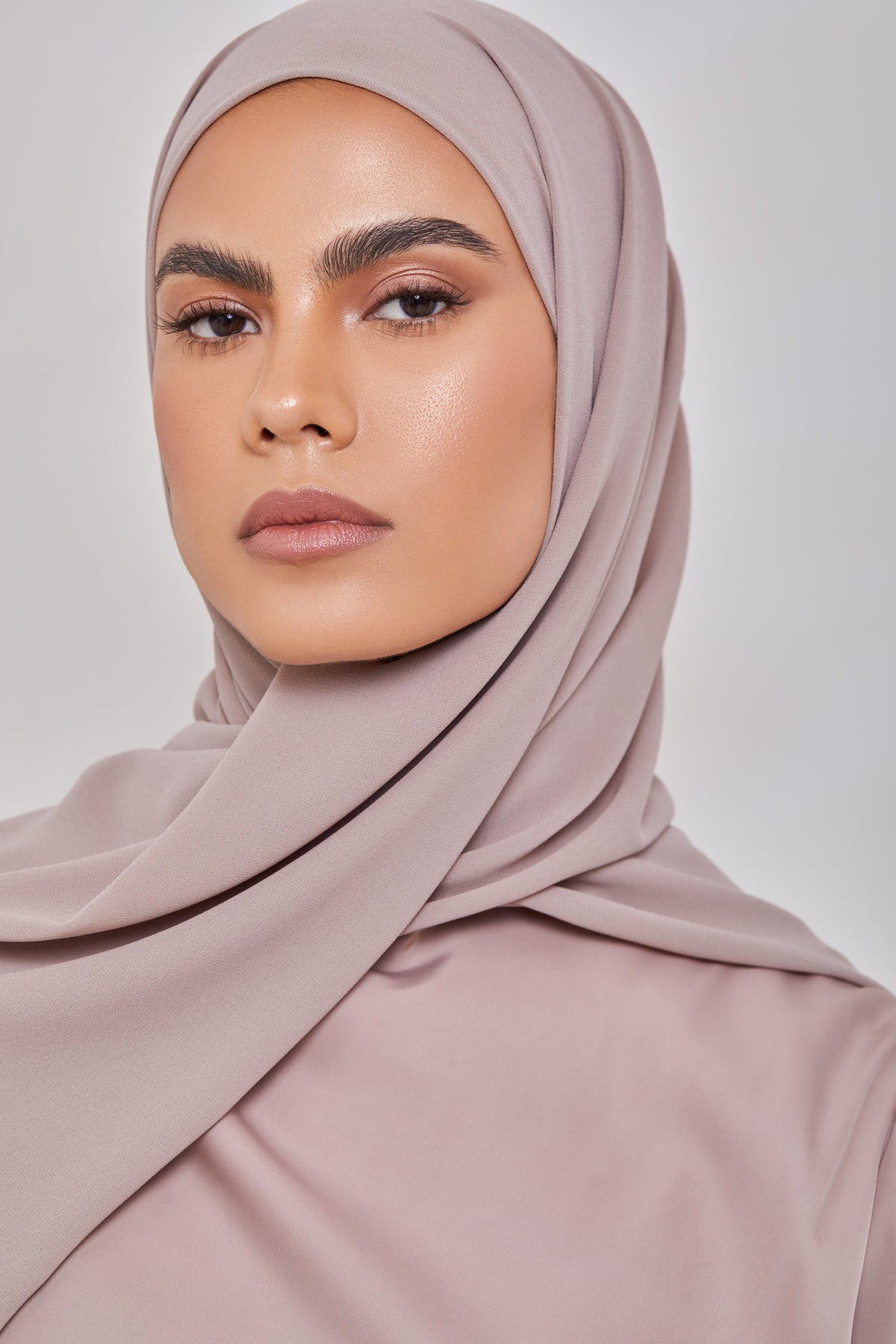 Essential Chiffon Hijab - Taupe