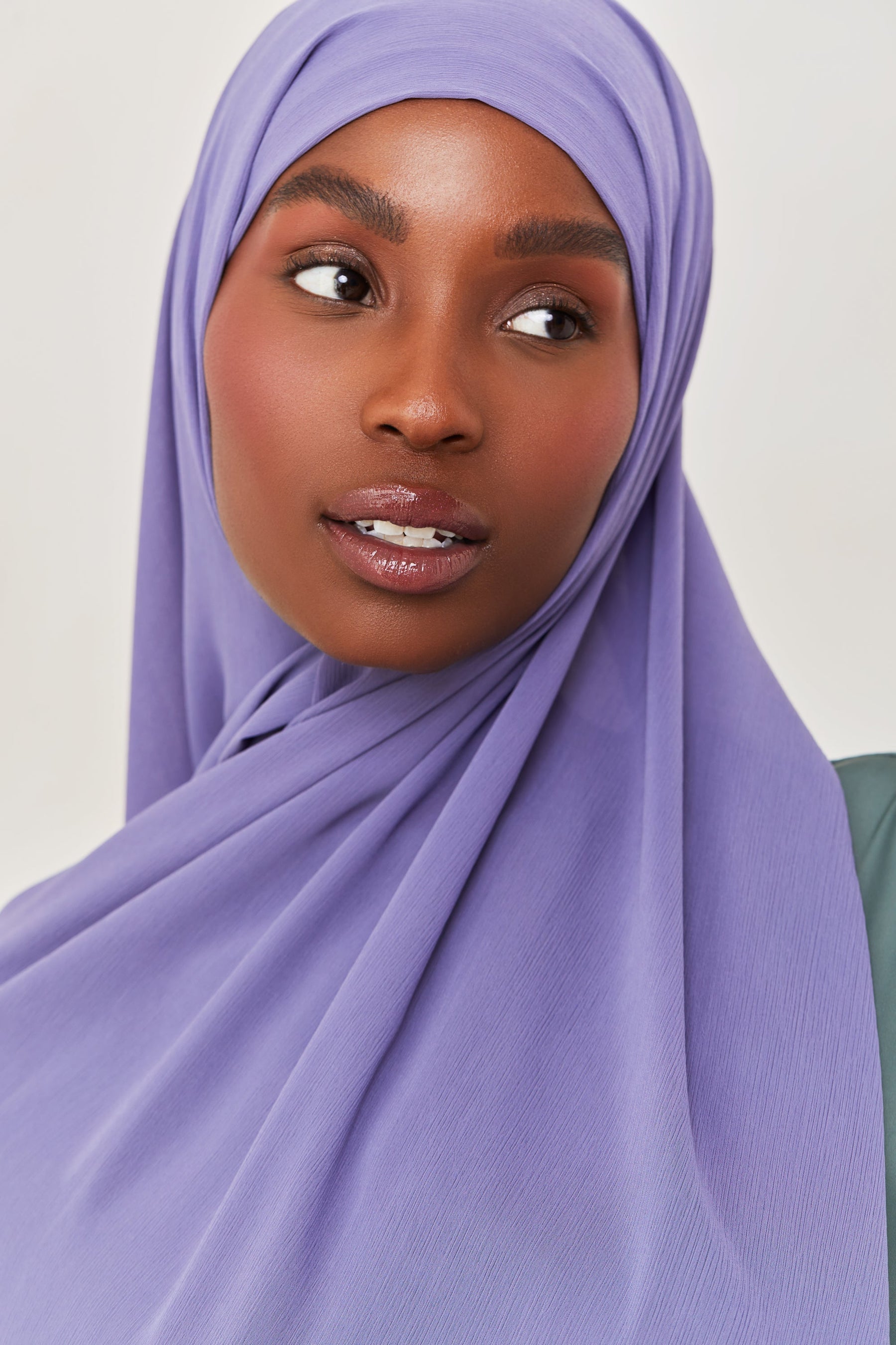 Georgette Crepe Hijab - Fig